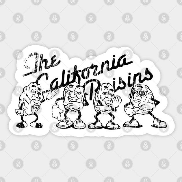 The California Raisins Sticker by offsetvinylfilm